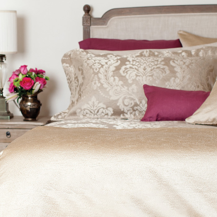Ardere Gold Matelasse by St. Geneve Luxury Bedding