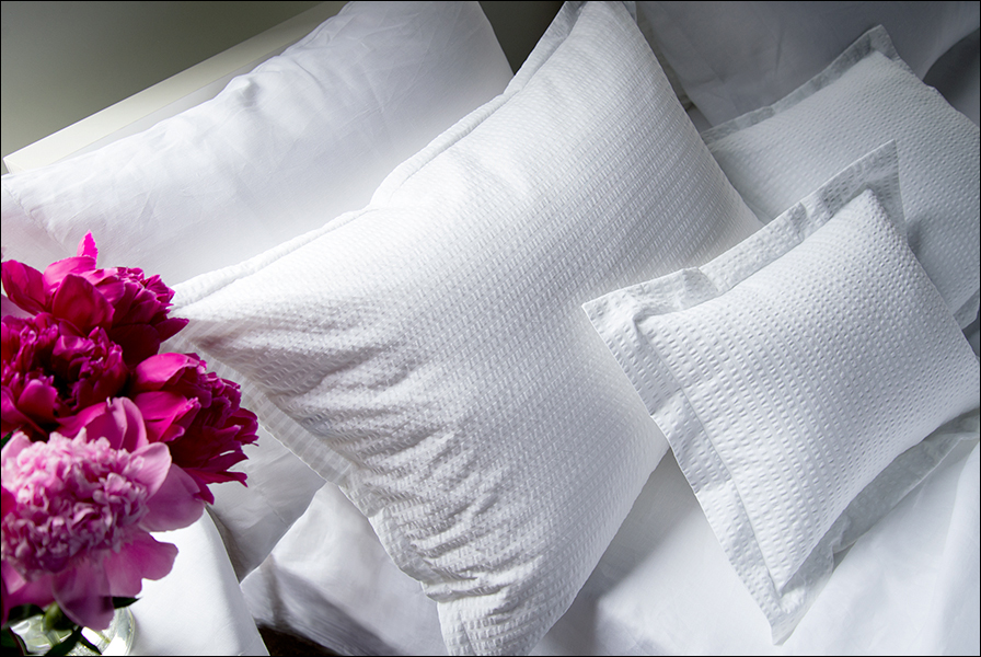 Seersucker White by Revelle Home Fashions