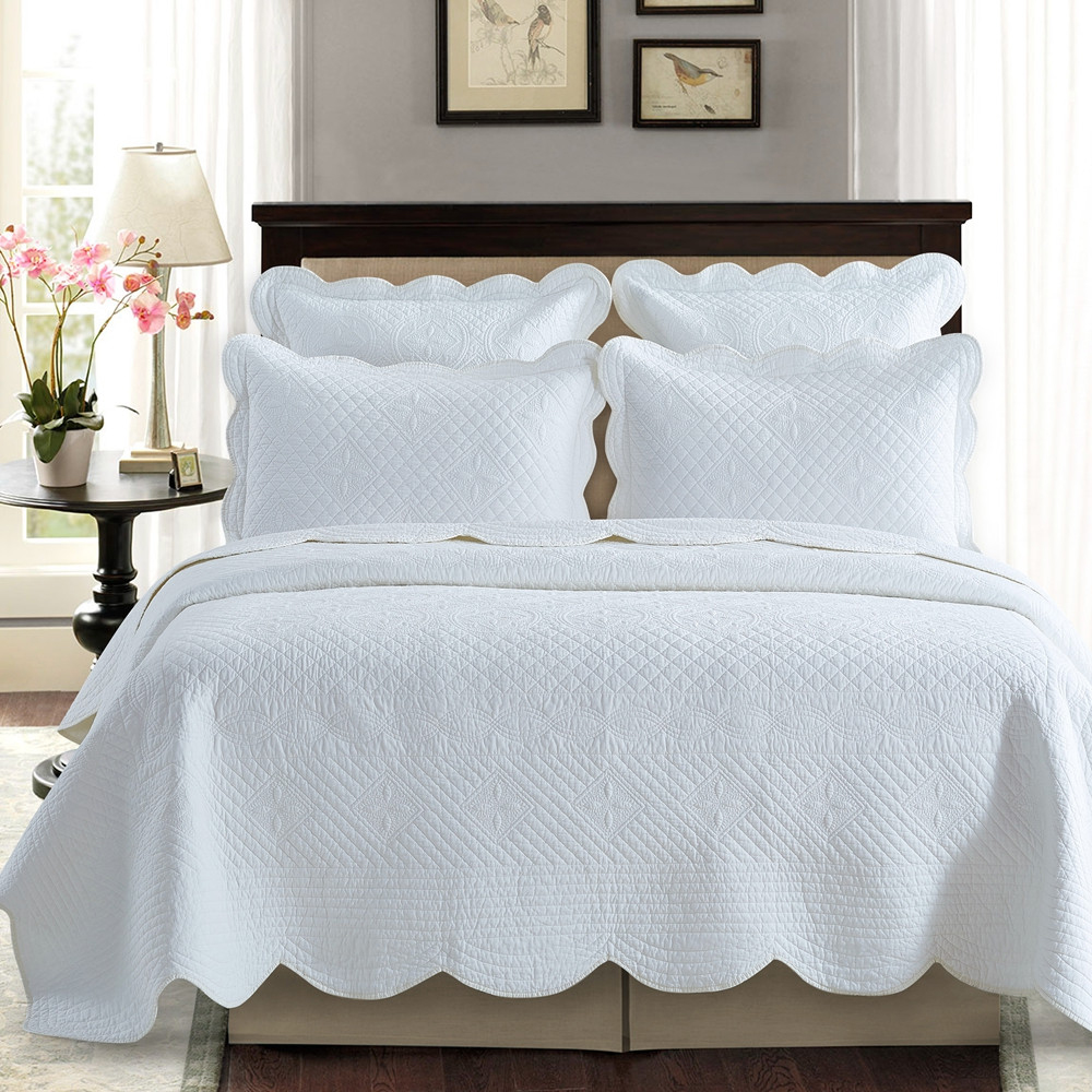 Sage Garden White by Calla Angel Quilts