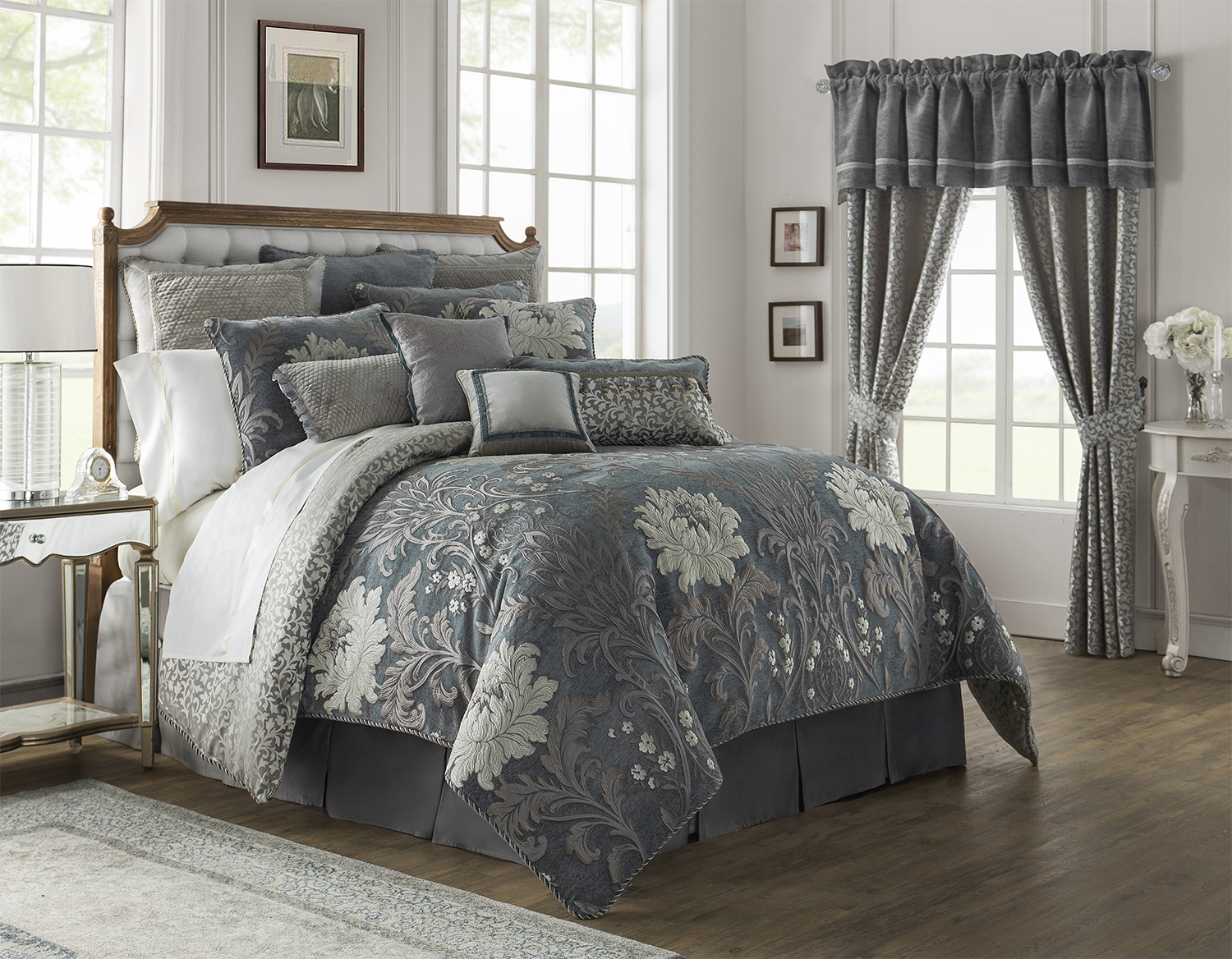 bedding ansonia luxury waterford pewter beddingsuperstore category