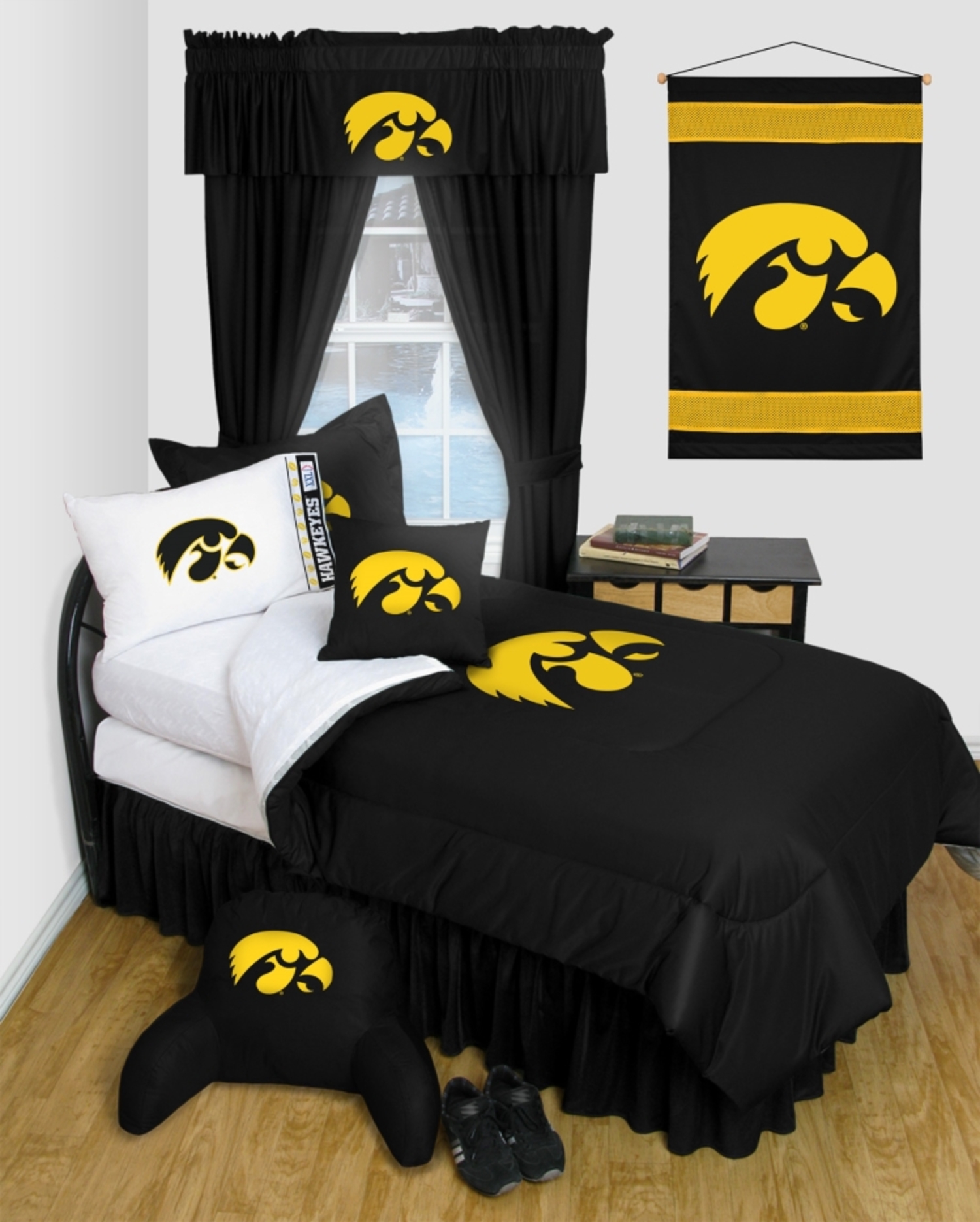 Iowa Hawkeyes College Locker Room Collection by Sports Coverage