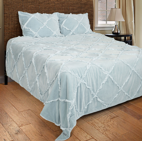 Posh Light Blue By Rizzy Home Bedding Beddingsuperstore Com