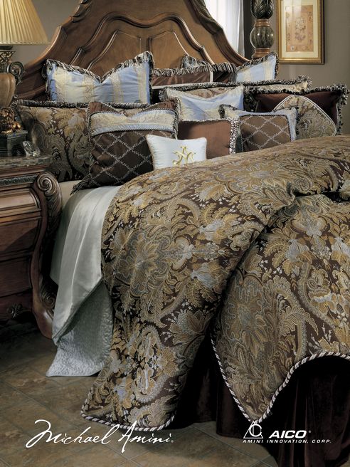 Michael amini comforter on sale sets