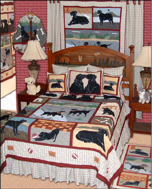 Black lab bedding deals