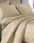 Remento Beige Coverlet by J. Queen New York