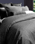 Bamboo Weave - Charcoal by Alamode 