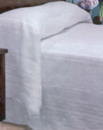 Bordeaux Bedspread White by Alamode