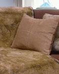 Faux Fur Throw Sable Brown