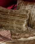 Faux Fur Throw Red Fox