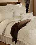 En Vogue Maze Pearl Off White  by Austin Horn Luxury Bedding