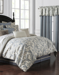 Florence Chambray Blue by Waterford Luxury Bedding
