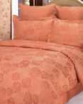Bennu Salmon Jacquard by Le Vele