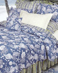 Blue Shells by C & F Luxury Quilts