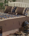 Camouflage Blue by Kathy Ireland Young Attitudes