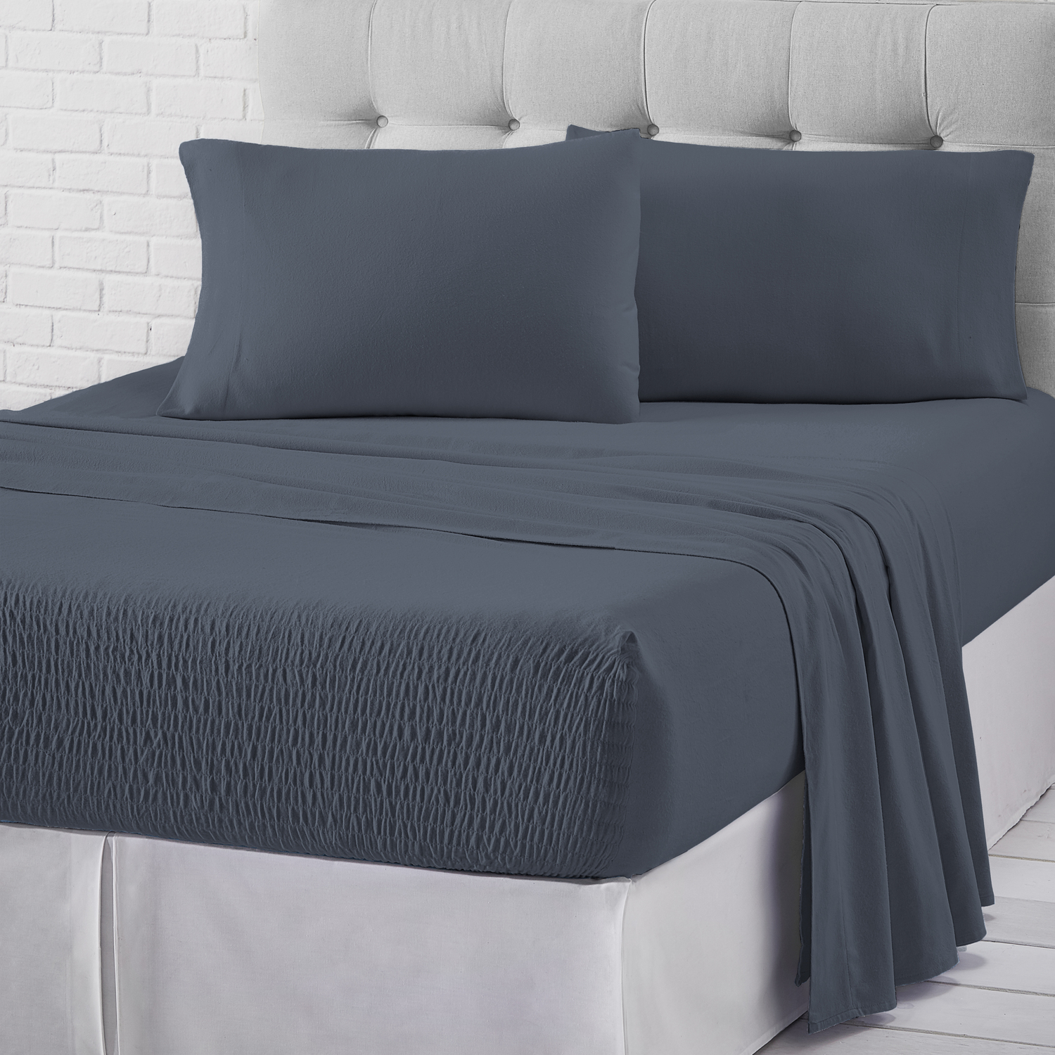 Royal Fit Flannel Sheet Set by J Queen New York