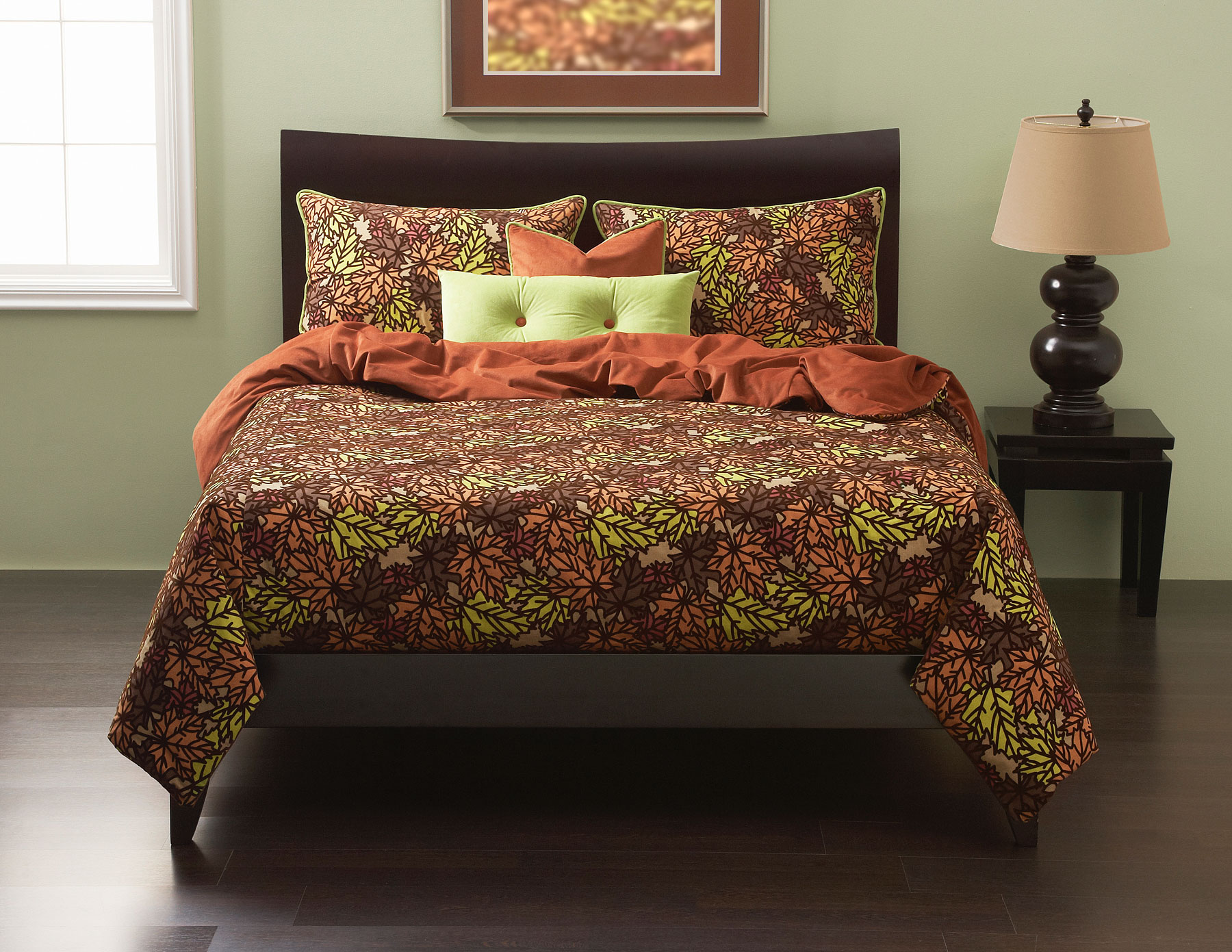 Pressed Leaf Copper 5 Piece Set Twin