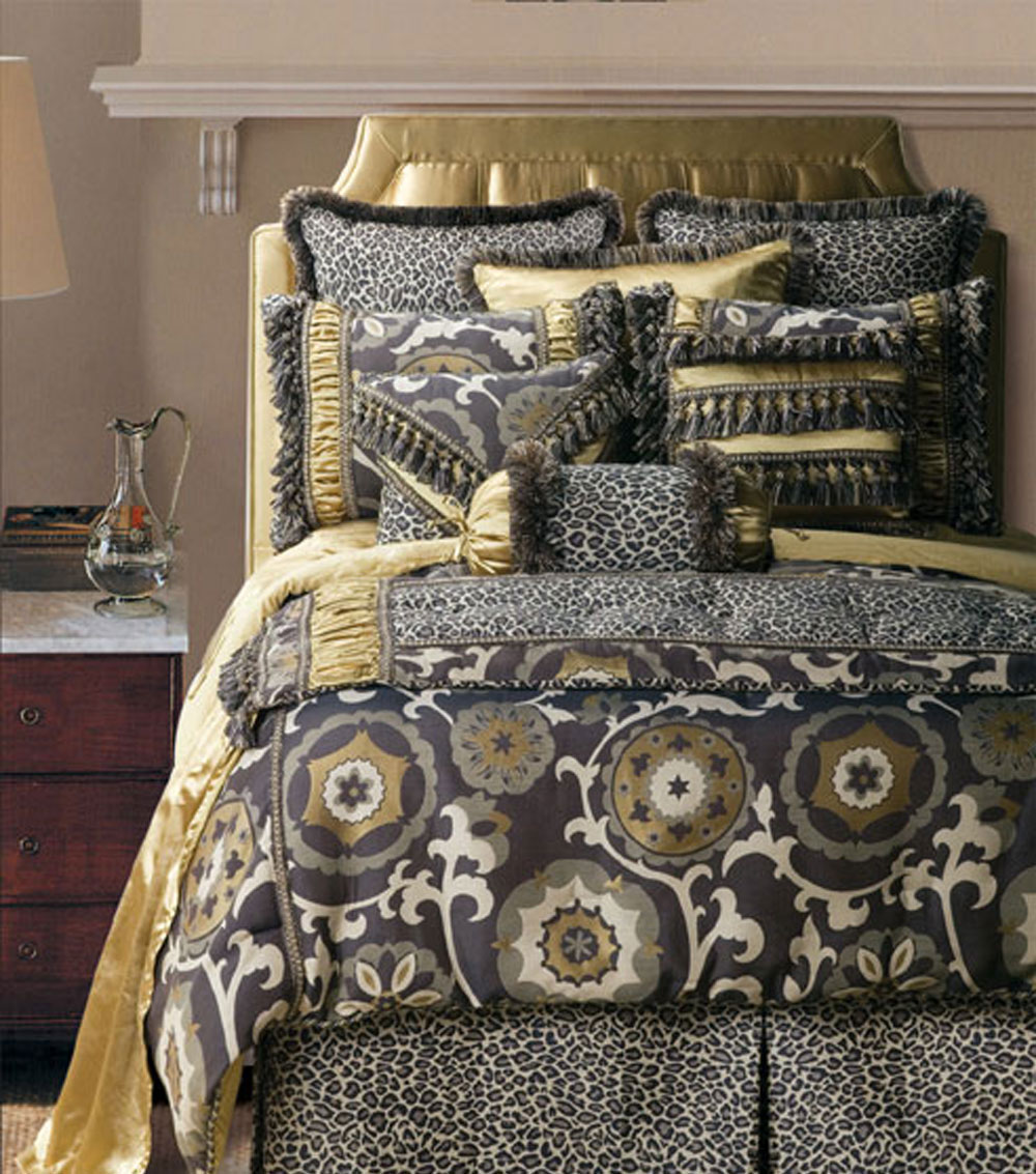 Espresso Comforter Set King 10 Piece Set