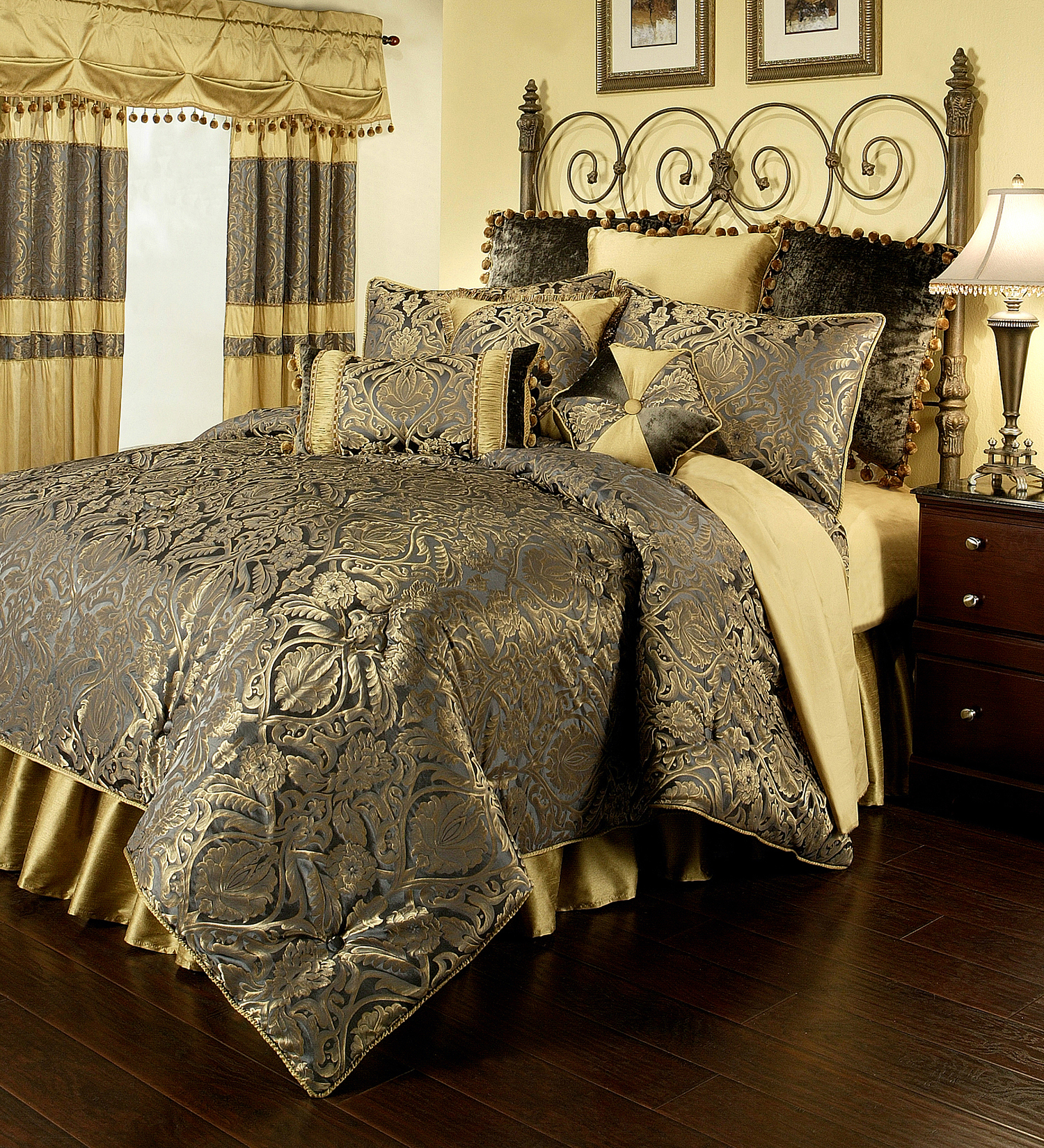 Fountain Blue by Austin Horn Luxury Bedding