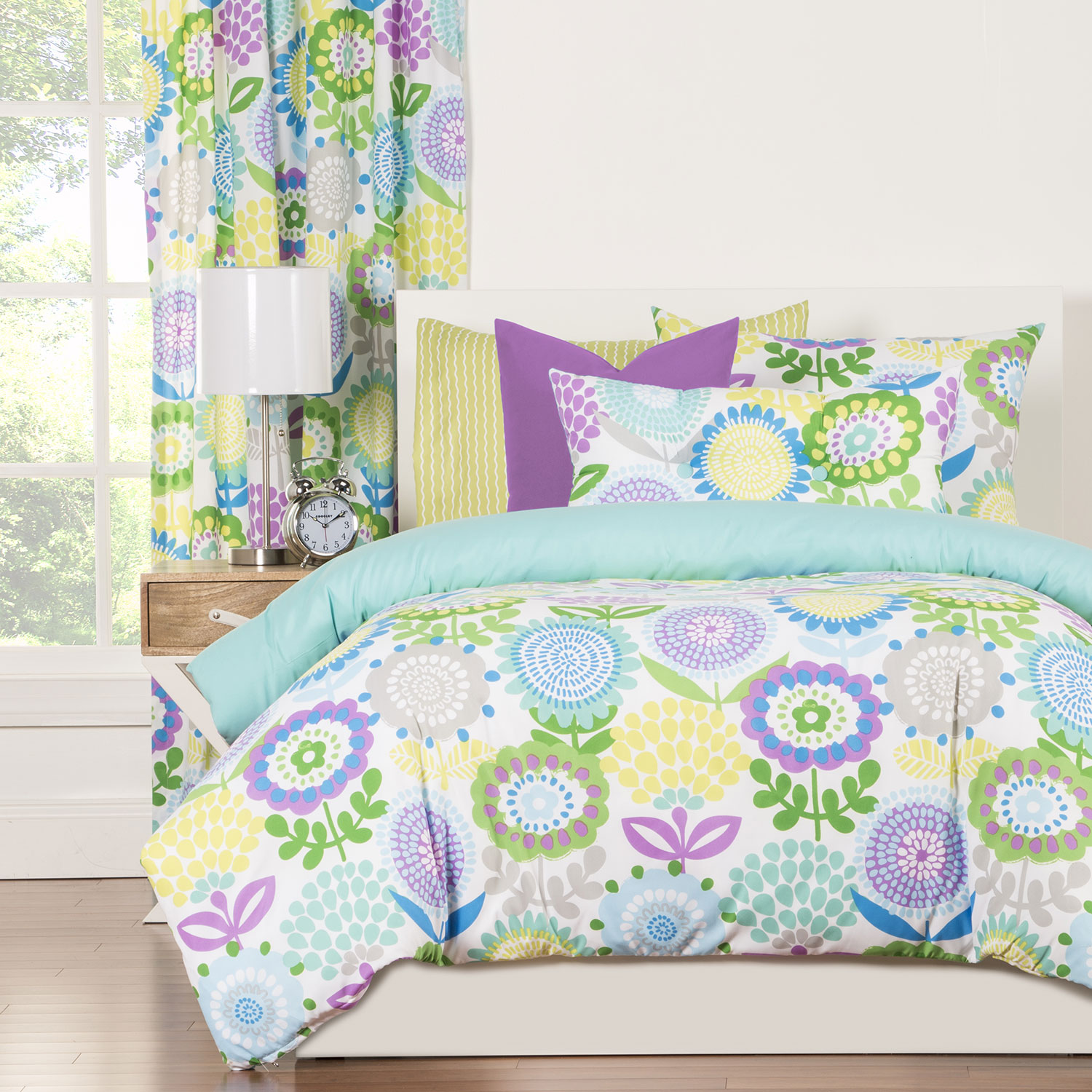 Pointillist Pansy by Crayola Bedding by SiS Covers