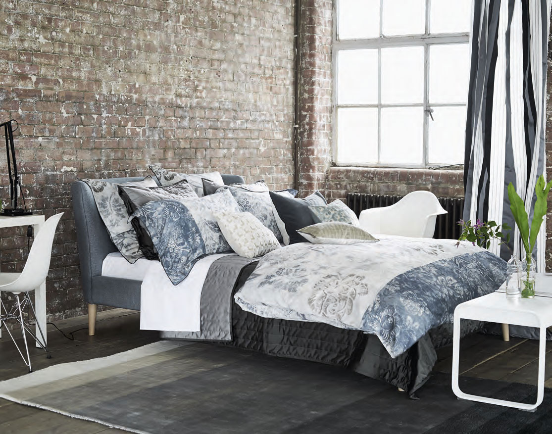 Damasco Graphite by Designers Guild Bedding