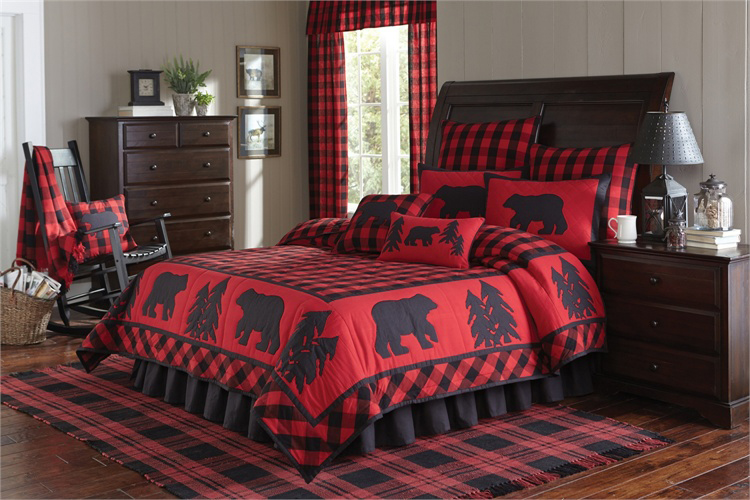 Buffalo Check By Park Designs Lodge, Buffalo Plaid Twin Bedding