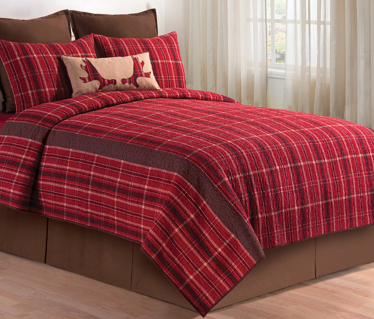 Collin Red by C&F Quilts