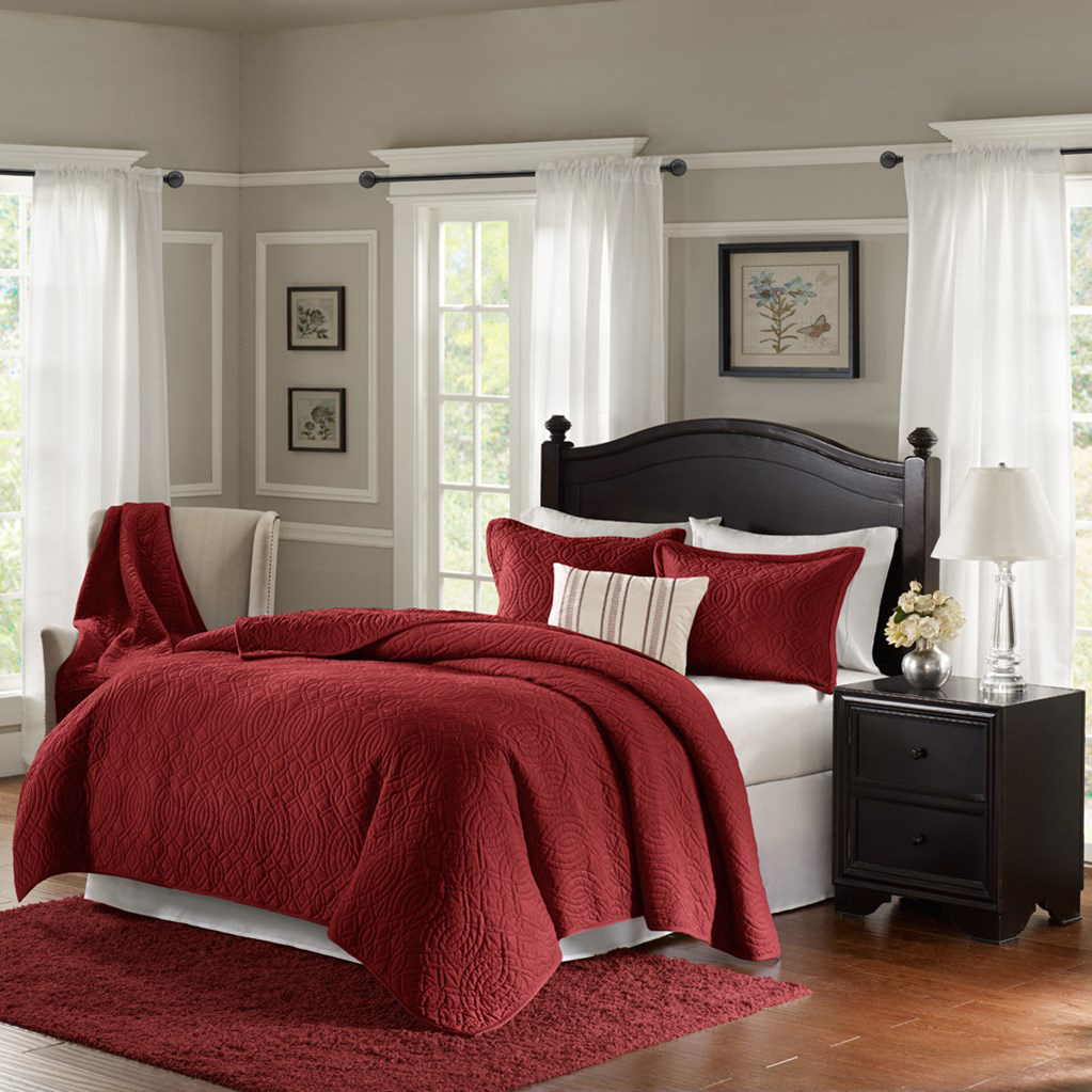 Taryn Red by Bombay Bedding