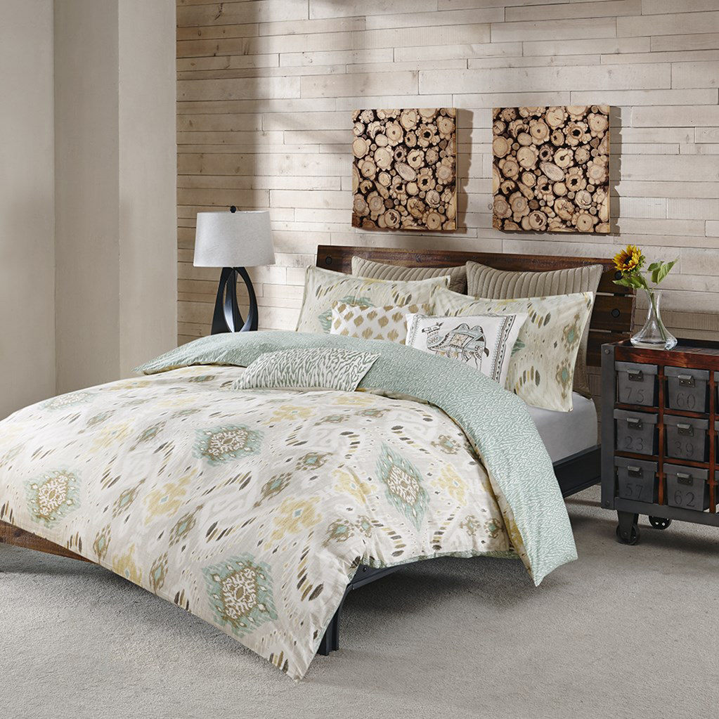 Nia Seafoam by Ink and Ivy Bedding