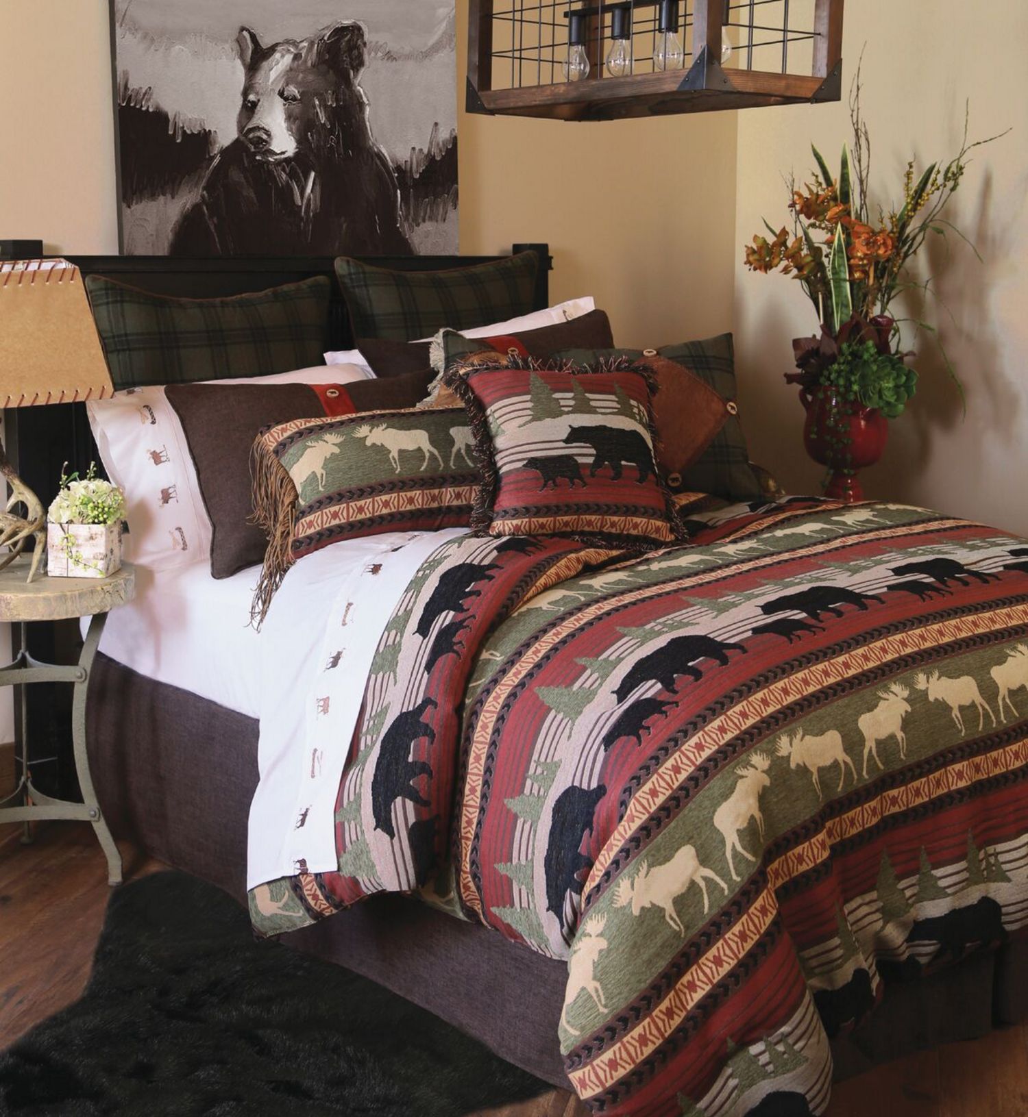 Ontario Wilderness Carstens Lodge Bedding
