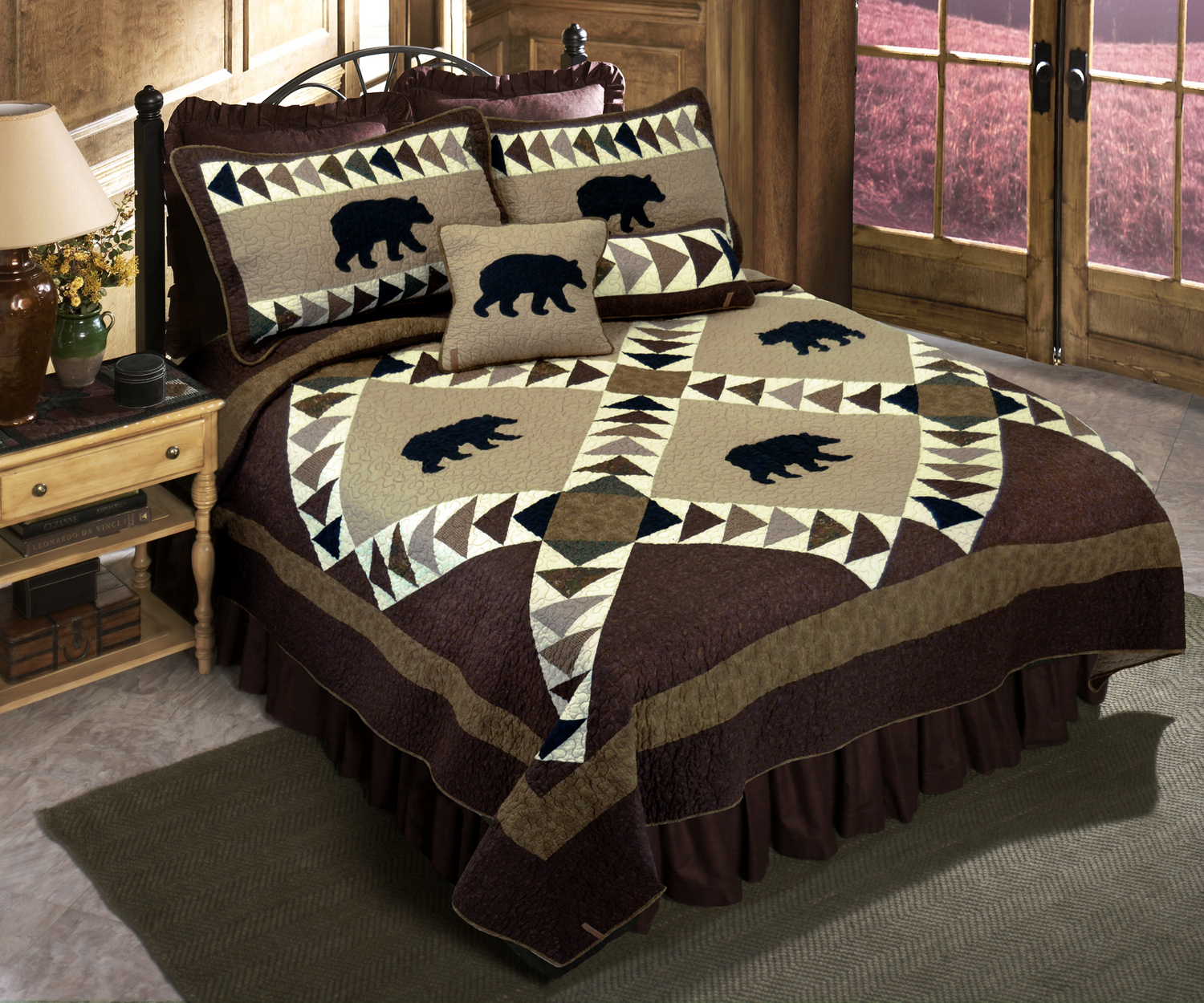 Woodcut Bear by Donna Sharp Quilts