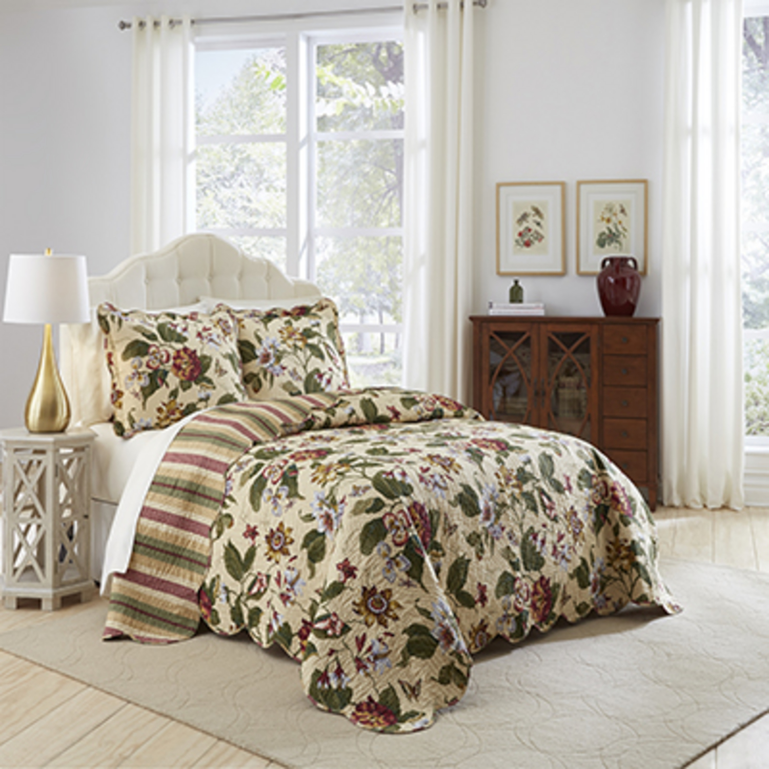 Laurel Springs Bedspread by Waverly Bedding Collection