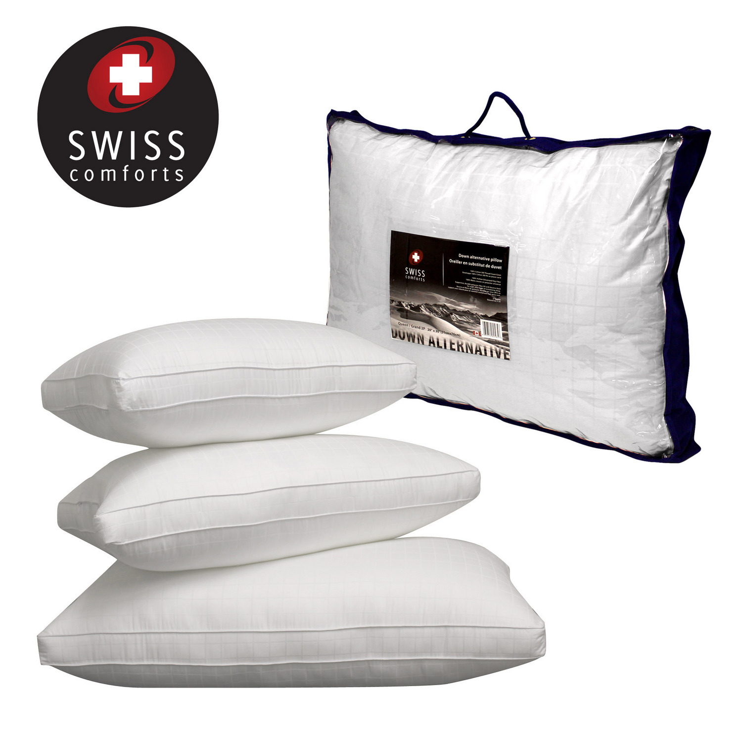 organic gray goose warming pillow