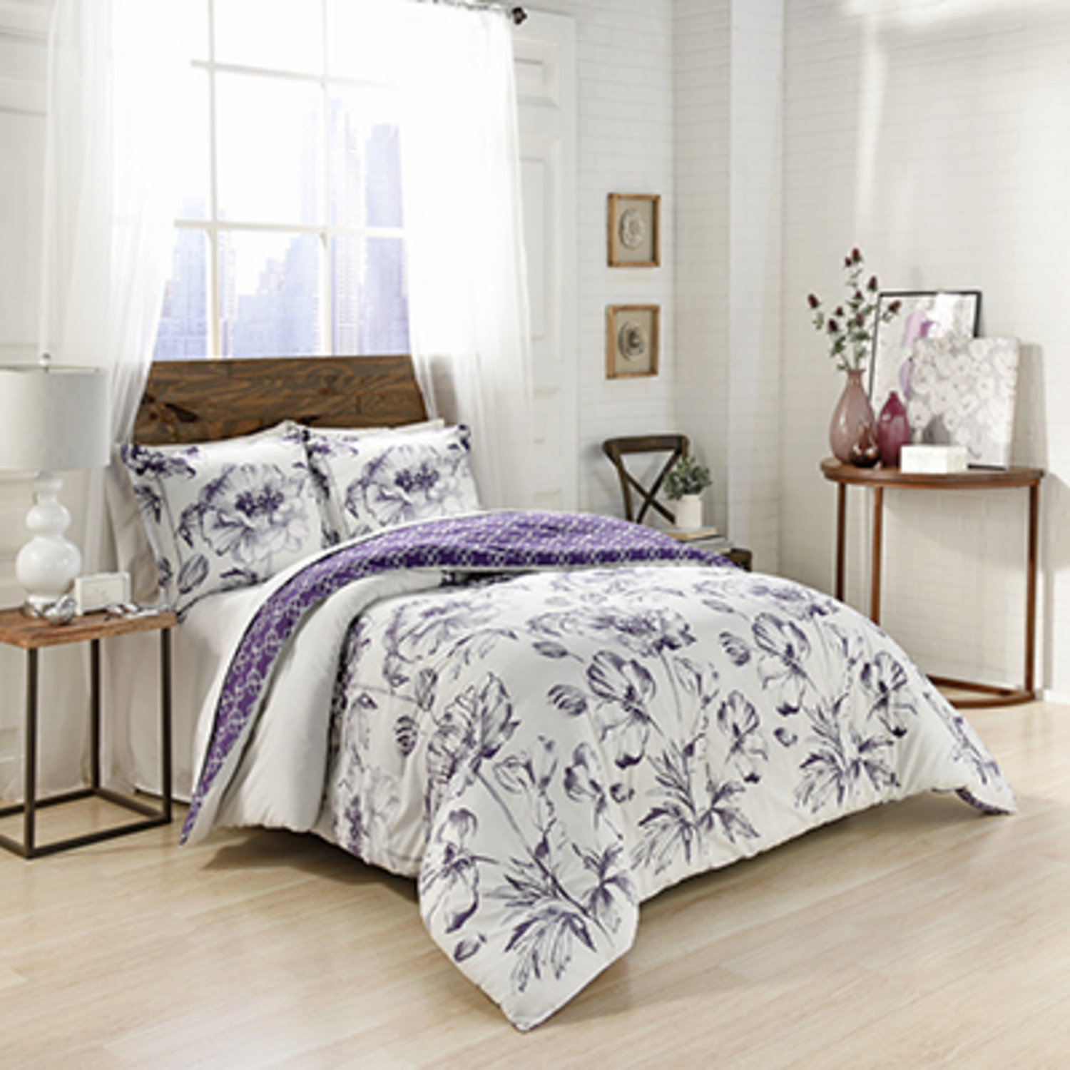 Jasmeen Purple By Marble Hill Designs Bedding Jasmeen Purple By Marble Hill Designs Bedding