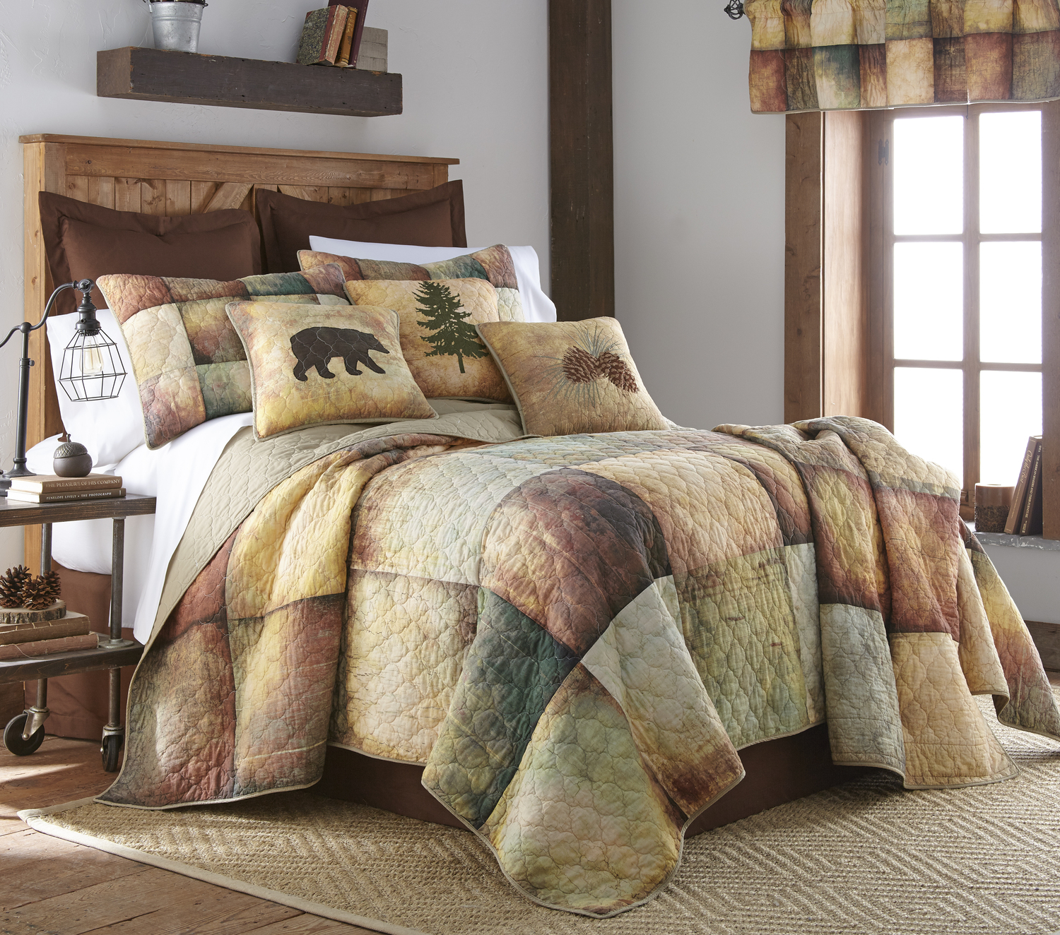 Wood Patch by Donna Sharp Quilts - BeddingSuperStore.com