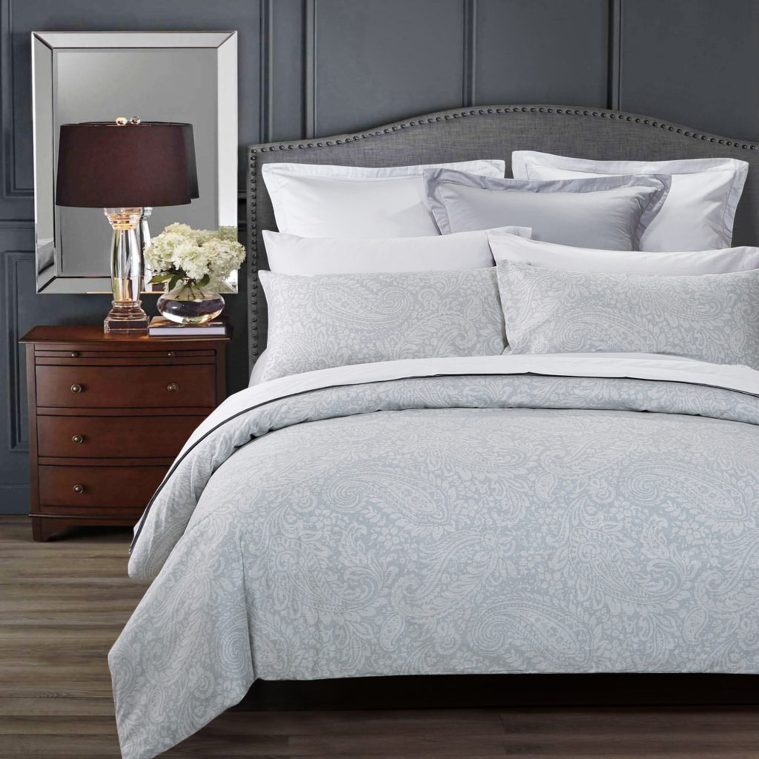 Avalon Grey by Daniadown Bedding