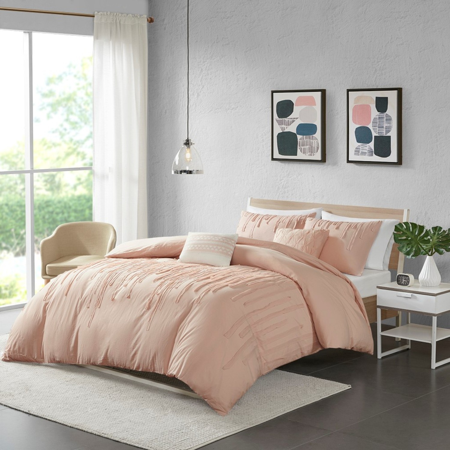 Paloma Blush Comforter Set King/California King