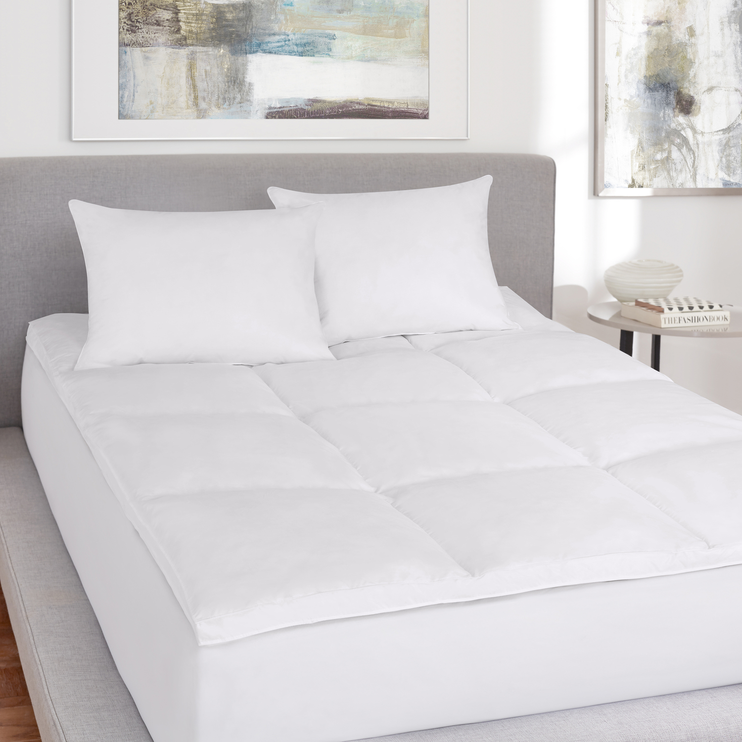 No Quill Feather Mattress Topper by Royal Court Bedding