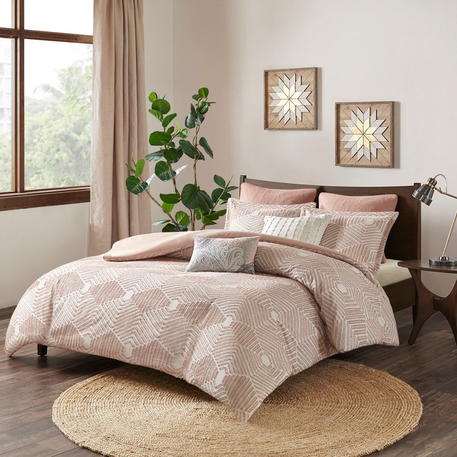 Ellipse Blush By Ink Ivy Bedding Beddingsuper Com