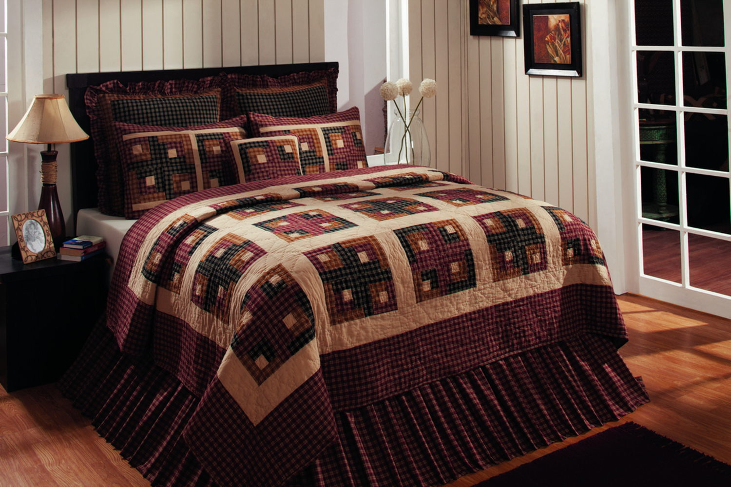 Cambridge Log Cabin by Olivias Heartland Quilts