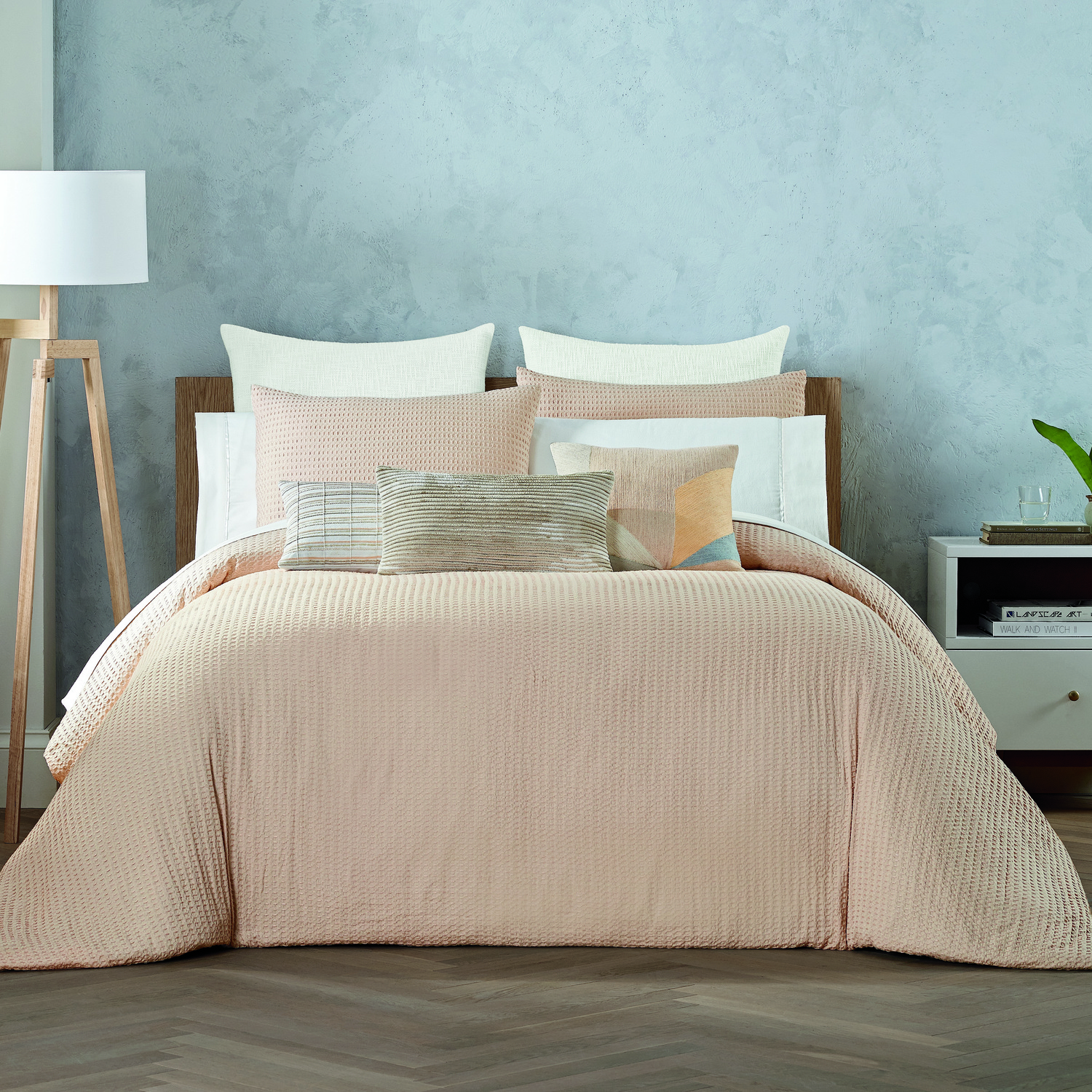 Cocoon Waffle Apricot by Habit by Highline Bedding Co ...