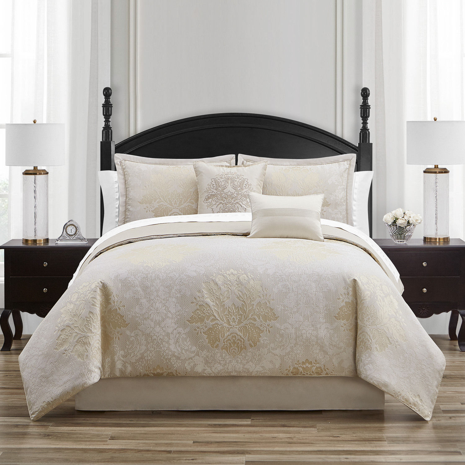 Ameline Ivory Gold by Waterford Luxury Bedding