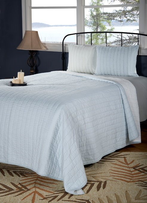 Gracie Light Blue by Rizzy Home Bedding - BeddingSuperStore.com