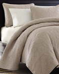 Quebec Khaki Coverlet by Madison Park