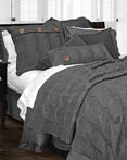 Sinclair Charcoal Grey  by Alamode Home