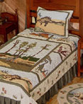Dinosaur Crib Bedding by Patchmagic Quilts