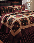 Cambridge Log Cabin by IHF Home Decor