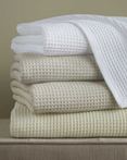 Kingston Waffle Blanket by Sferra Fine Linens