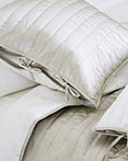 Tiber Reversible Quilt Chalk/Linen by Designers Guild Bedding