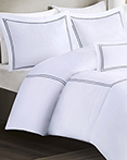 Embroidered Cotton Grey by Madison Park