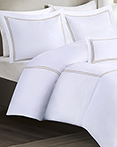 Embroidered Cotton Tan by Madison Park